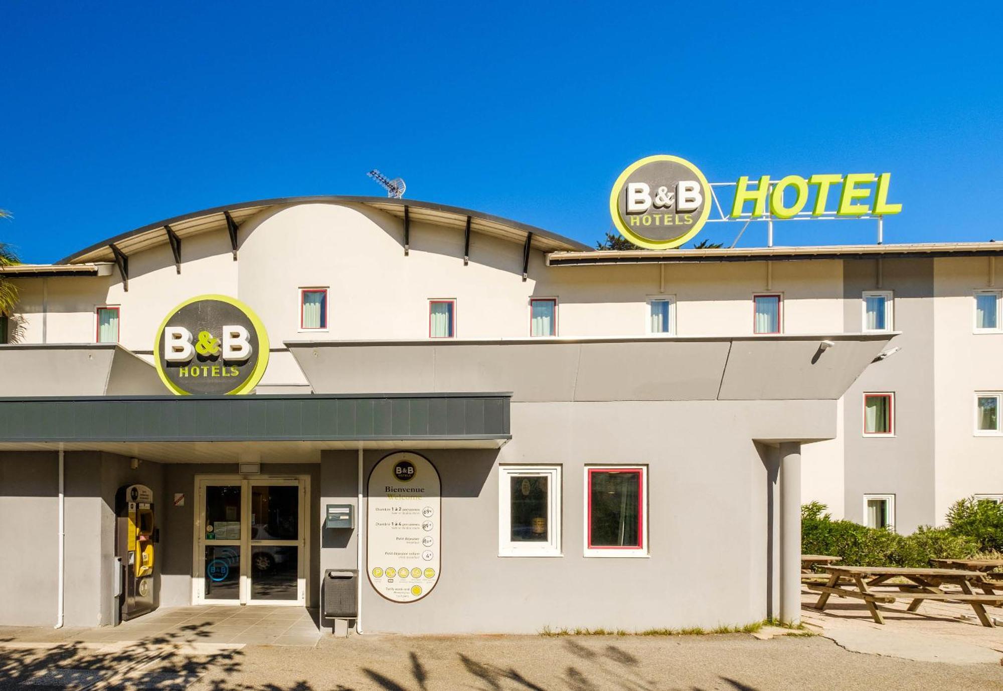 B&B Hotel Villeneuve Loubet Plage Экстерьер фото