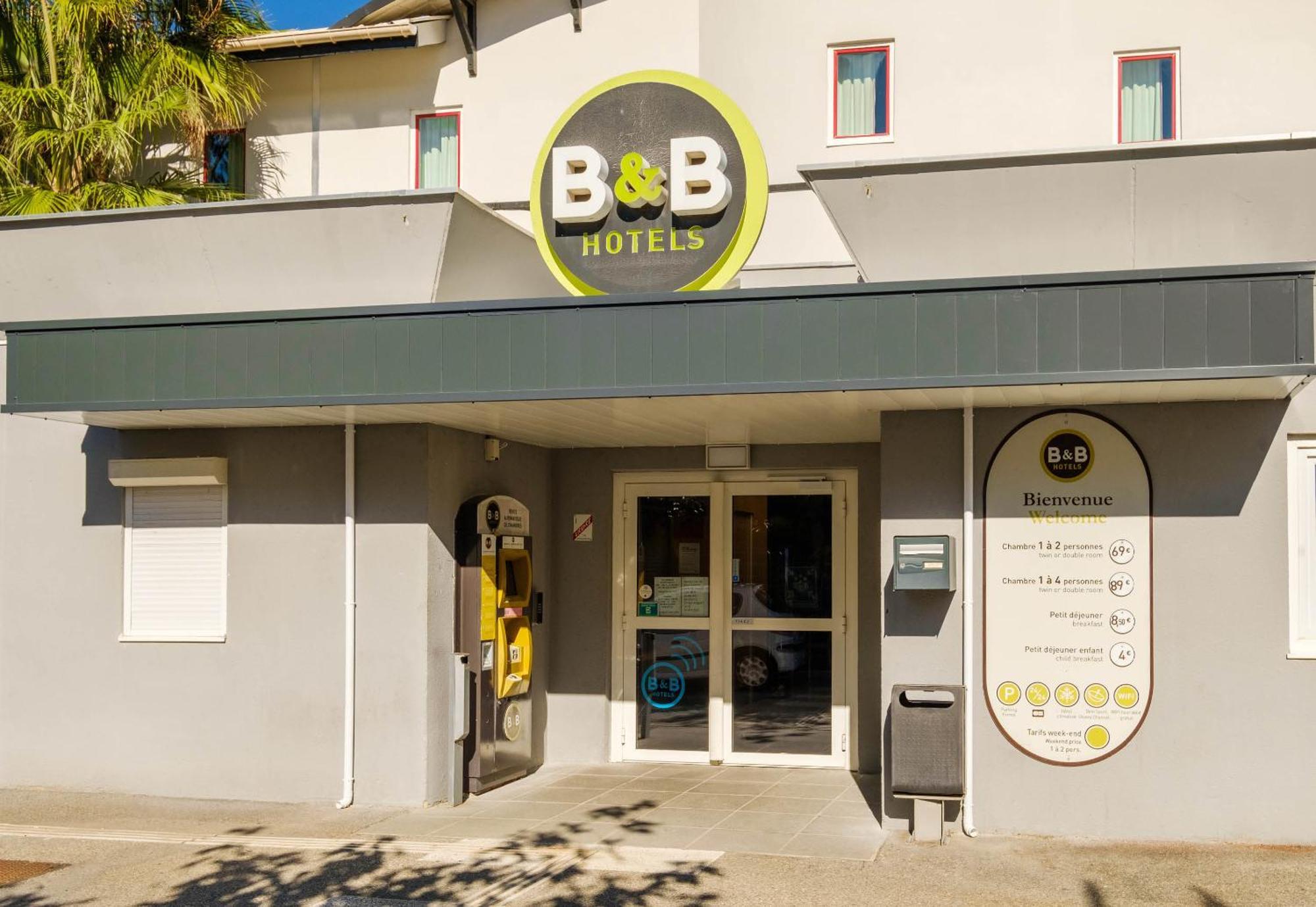 B&B Hotel Villeneuve Loubet Plage Экстерьер фото